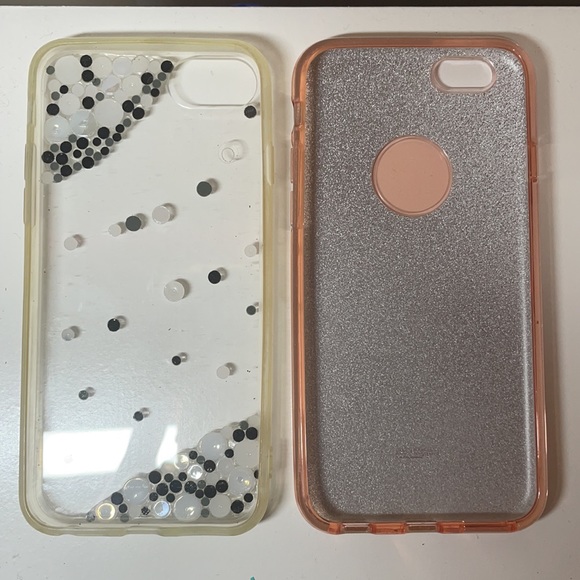 2 iPhone 6/7/8 Hard Cases - Picture 2 of 2